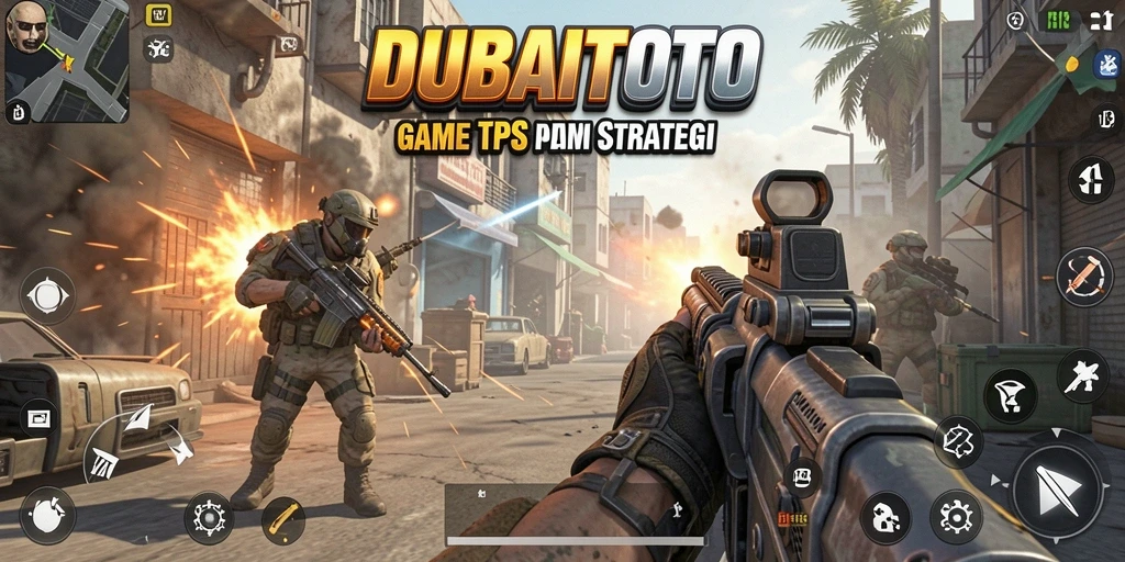 Tampilan gameplay seru di DUBAITOTO dengan aksi TPS yang mendebarkan.