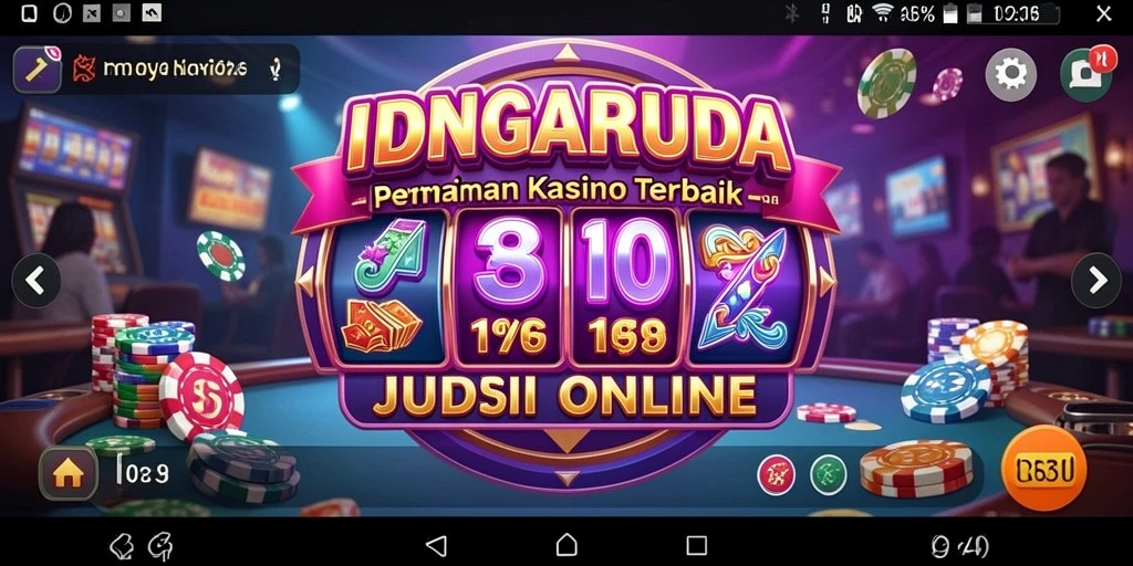 Screenshot menampilkan gameplay seru dari IDNGARUDA dengan grafis yang menawan.