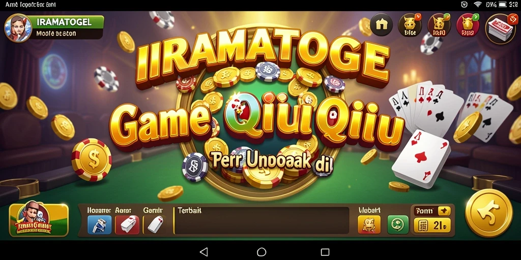 Tampilan gameplay QiuQiu yang menegangkan dan seru.