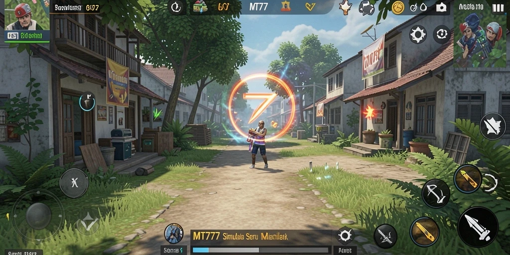 Tampilan screenshot dari gameplay menarik dalam MT777 yang menggambarkan simulasi mendalam.