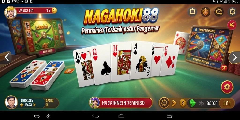 Screenshot NAGAHOKI88 menunjukkan gameplay seru permainan Domino.
