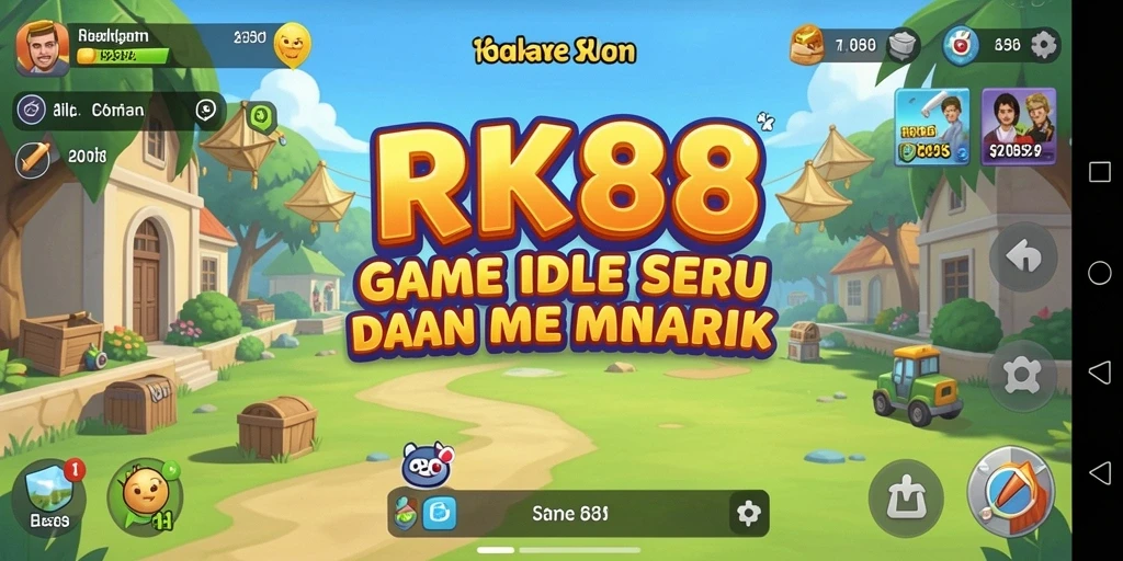 Tampilan gameplay RK88 yang memukau dan mengasyikkan.