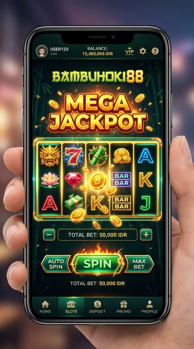 Screenshot aplikasi bambuhoki88 saat melakukan unduhan aplikasi.